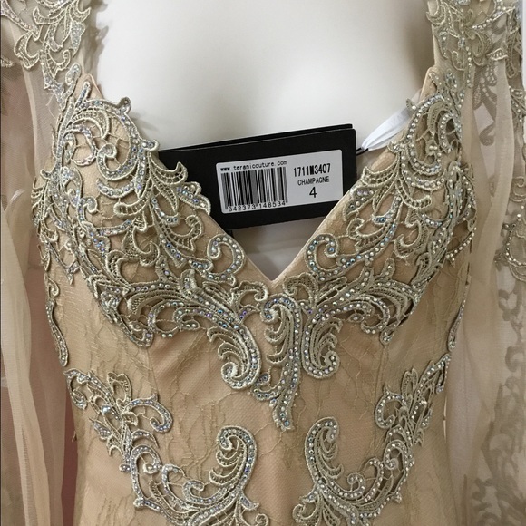 💐SALE 💐 Terani Couture Luxury Dress - Picture 6 of 6